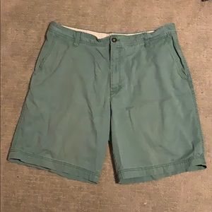 Green IZOD shorts